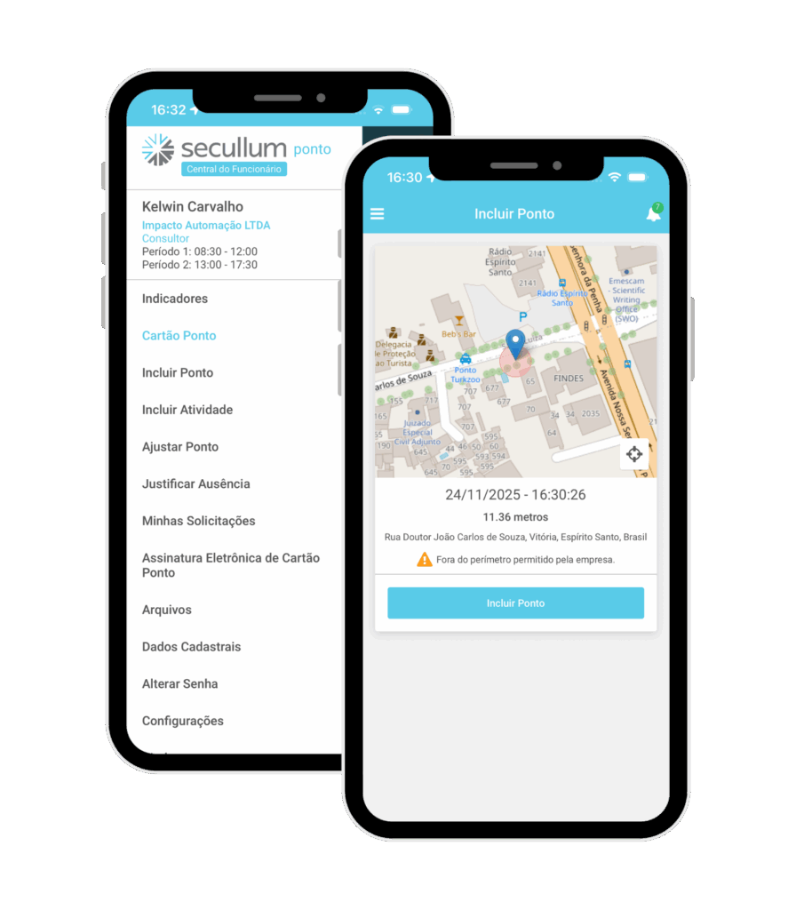 Ponto Geolocalização Secullum