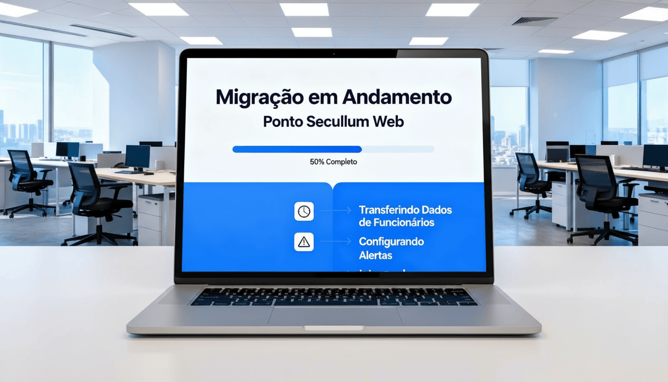 Migração de sistema de ponto