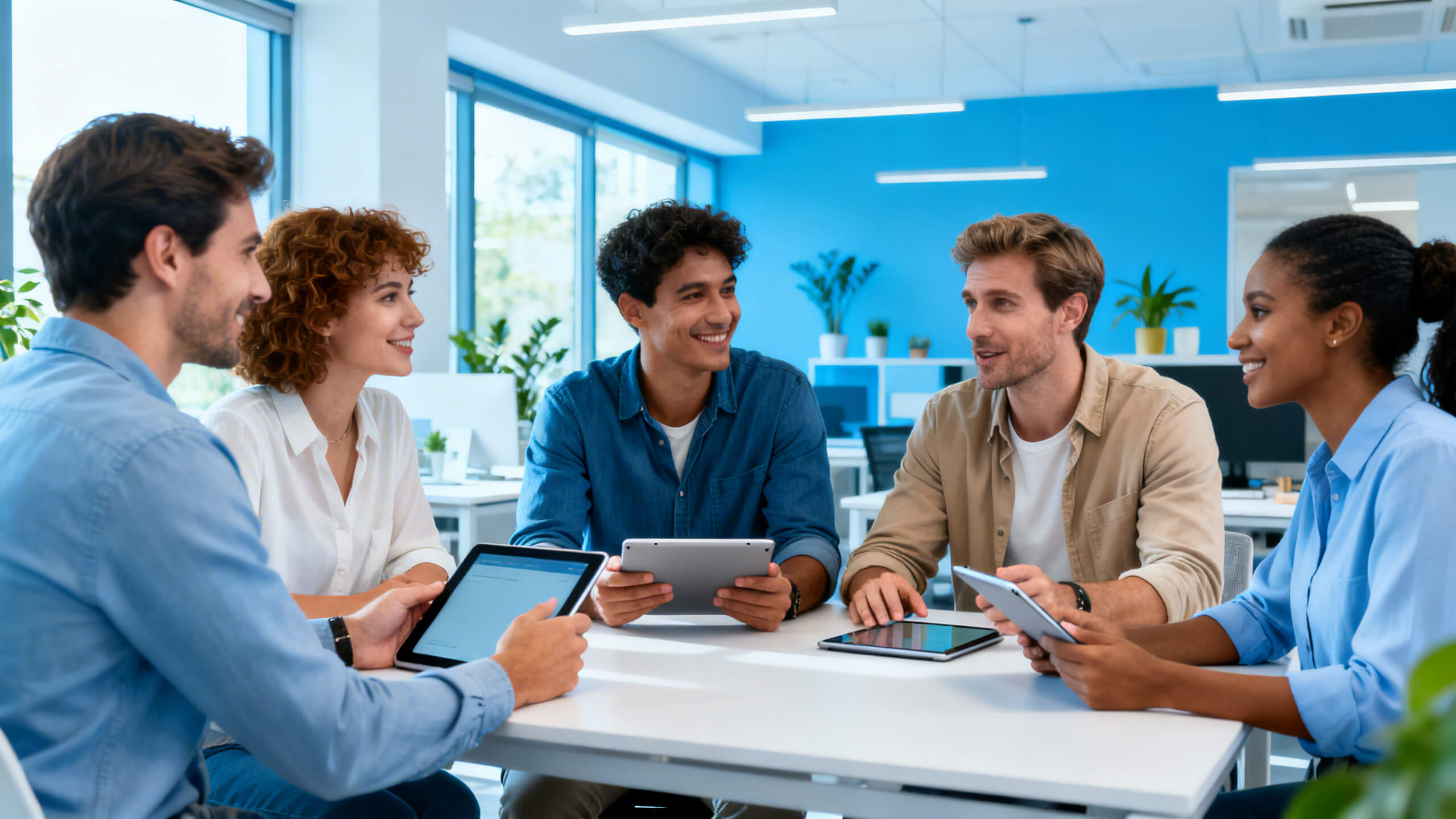equipe de RH analisando relatório de fechamento de folha