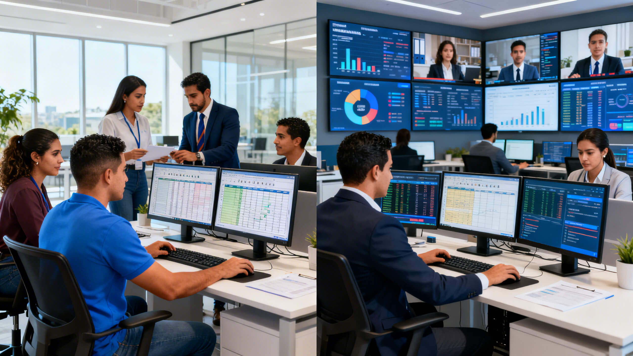 comparação equipe financeiro interno vs bpo financeiro terceirizado