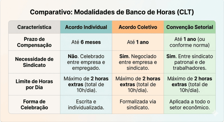 Banco de horas: como funciona, regras da CLT e como evitar passivo ...