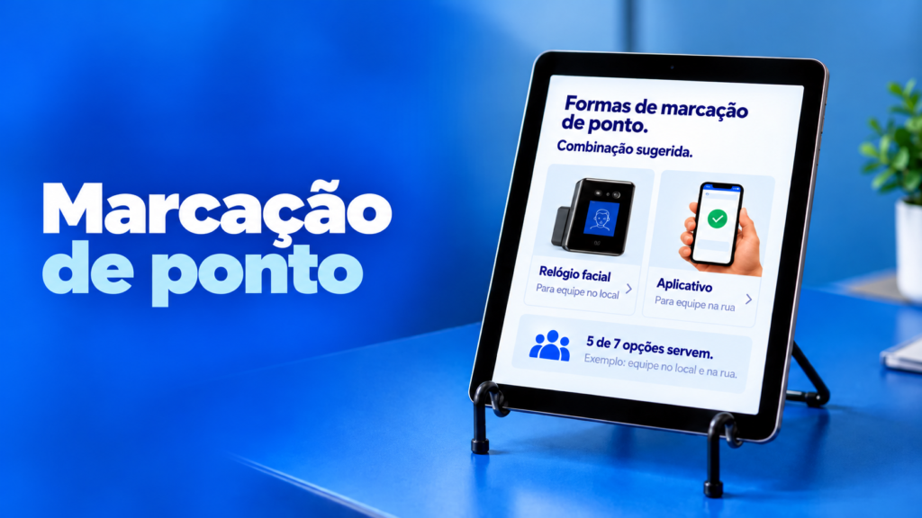 formas marcacao ponto