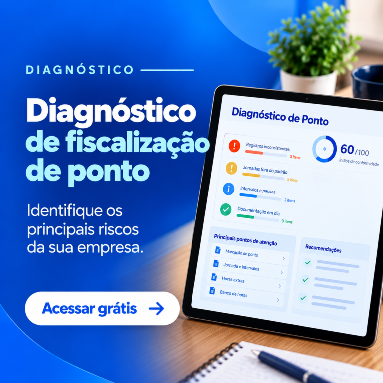 Diagnóstico de fiscalização de ponto